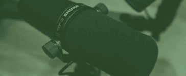 4× Shure SM7B + 4× profi Elgato ramena